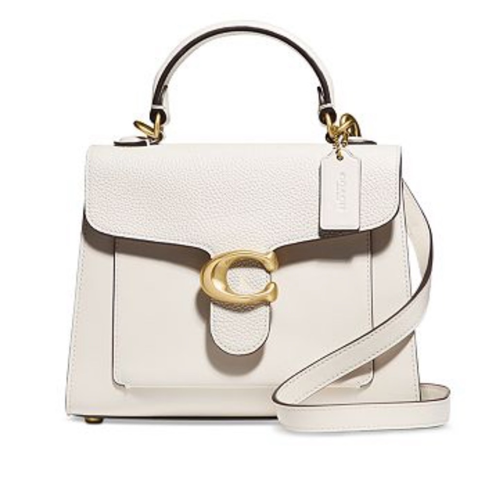 COPY - COACH Tabby Mini 20 Mixed Leather Top Handle Bag